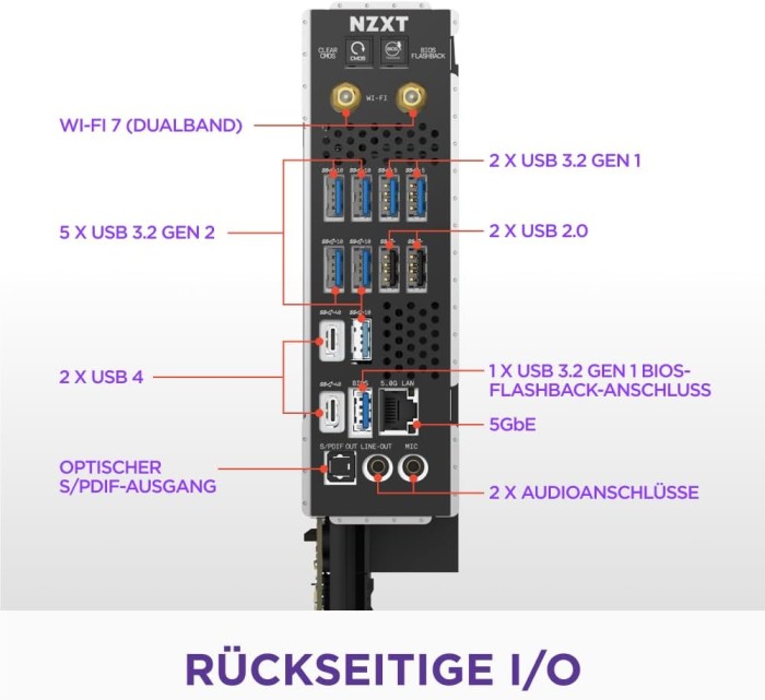 NZXT N9 X870E Black (N9-X87XT-B1)