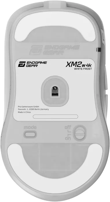 Endgame Gear XM2w 4k wireless Gaming Mouse white frost, USB (EGG-XM2W-4K-WF)