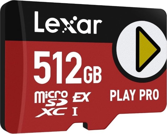 Lexar PLAY PRO R900/W600 microSDXC Express 256GB, Class 10, SD Express EX I (LMSXPS0256G-BNNNU)
