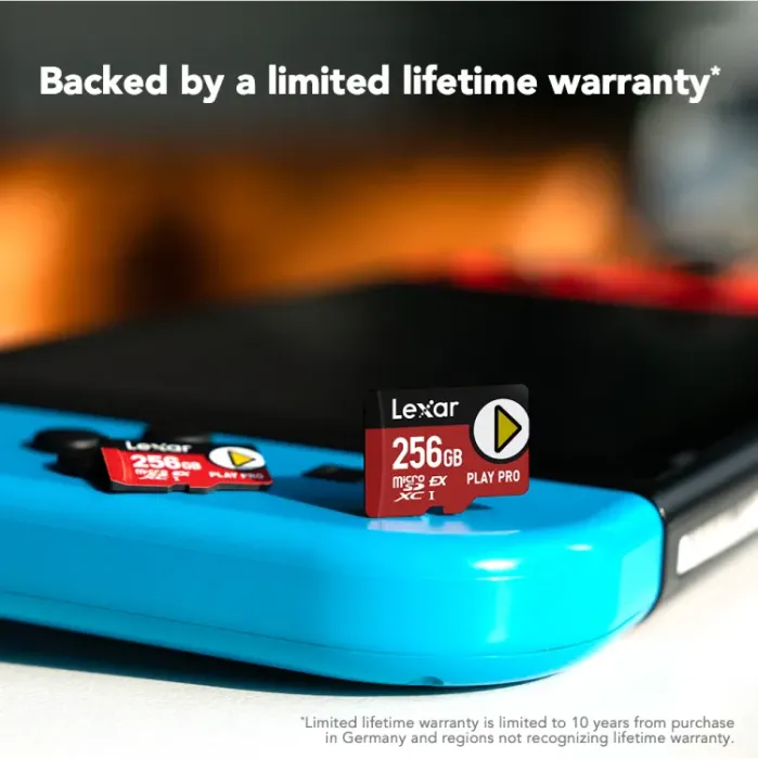 Lexar PLAY PRO R900/W600 microSDXC Express 256GB, Class 10, SD Express EX I (LMSXPS0256G-BNNNU)