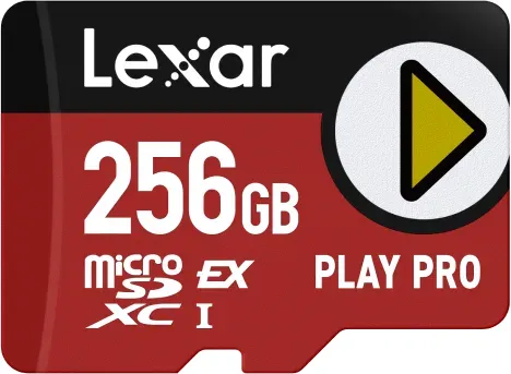 Lexar PLAY PRO R900/W600 microSDXC Express 256GB, Class 10, SD Express EX I (LMSXPS0256G-BNNNU)