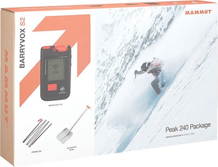 Mammut Barryvox S2 peak 240 avalanche set (2620-00350-0001)