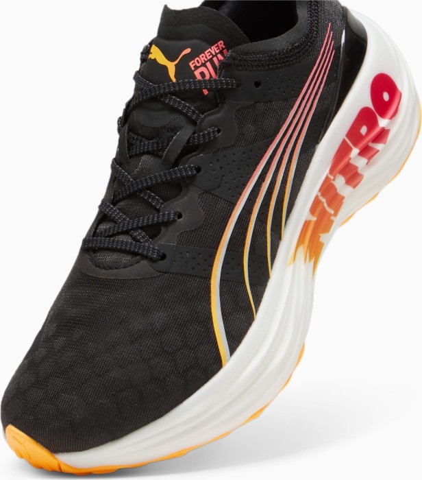 Puma ForeverRun NITRO puma black/sun stream/sunset glow (Damen) (309704-01)