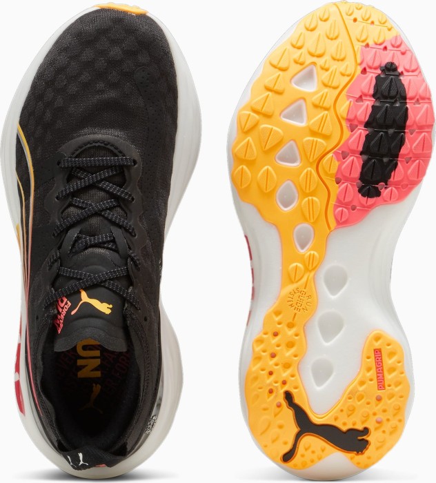 Puma ForeverRun NITRO puma black/sun stream/sunset glow (Damen) (309704-01)