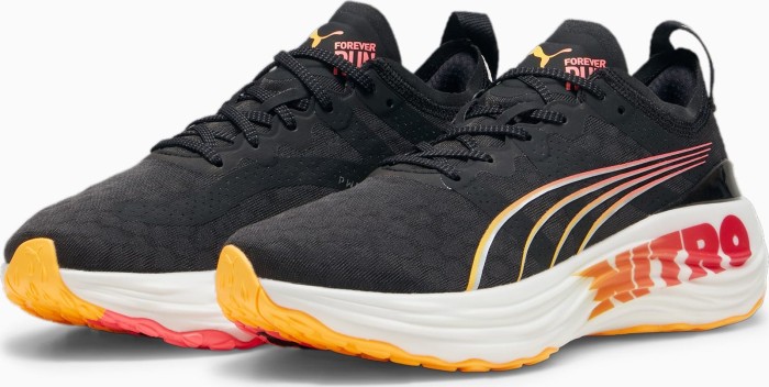 Puma ForeverRun NITRO puma black/sun stream/sunset glow (Damen) (309704-01)