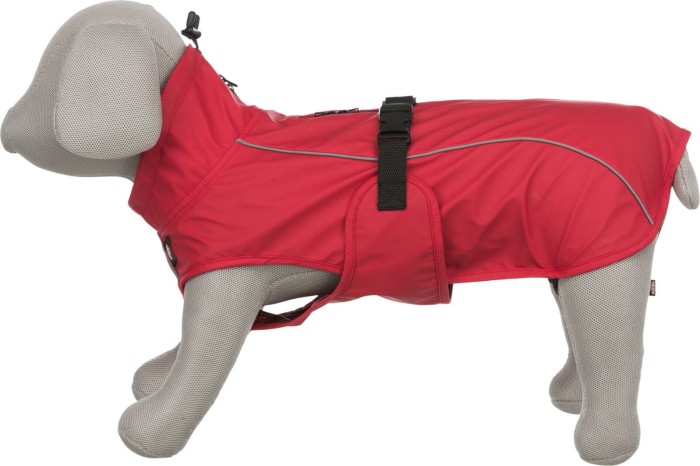 Trixie Vimy Regenmantel for dogs, red, 40cm (680223)