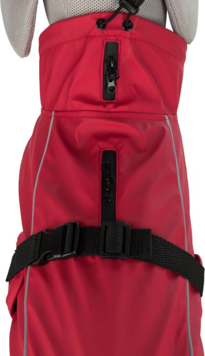 Trixie Vimy Regenmantel for dogs, red, 40cm (680223)