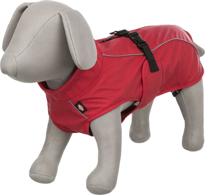 Trixie Vimy Regenmantel for dogs, red, 40cm (680223)