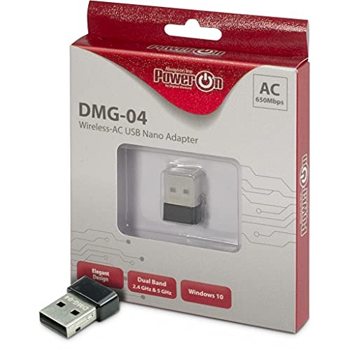 Inter-Tech PowerOn DMG-04, 2.4GHz/5GHz WLAN, USB-A 2.0 (88888151)