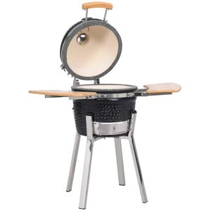vidaXL Kamado-Grill 81cm schwarz (41721)