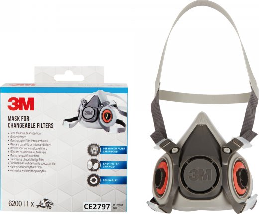 3M 6200PRO Atemschutz-Halbmaske (7100192138)