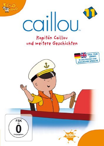 Caillou Vol. 11: Kapitän Caillou und weitere Geschichten (DVD)