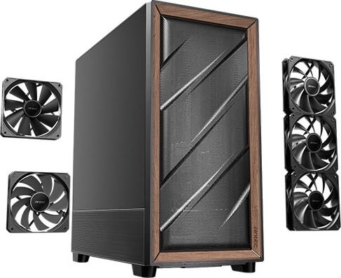 Antec Flux SE, schwarz/braun (0-761345-10177-6)
