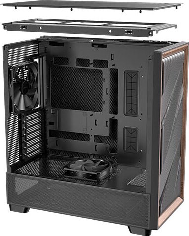 Antec Flux SE, schwarz/braun (0-761345-10177-6)