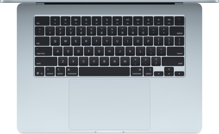 Apple MacBook Air 15", Sky Blue, M4 - 10 Core CPU / 10 Core GPU, 24GB RAM, 2TB SSD, DE ([2025 / Z1HD / Z1HE / Z1HF])