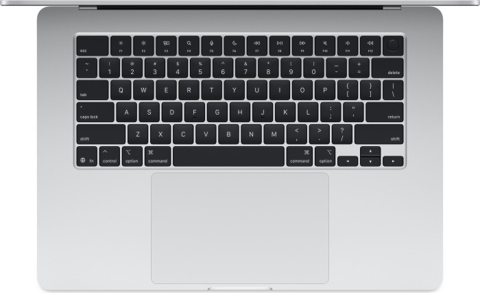 Apple MacBook Air 15", silber, M4 - 10 Core CPU / 10 Core GPU, 24GB RAM, 2TB SSD, DE ([2025 / Z1DB / Z1DC / Z1H0])