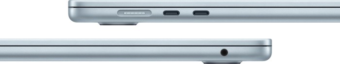 Apple MacBook Air 15", Sky Blue, M4 - 10 Core CPU / 10 Core GPU, 24GB RAM, 2TB SSD, DE ([2025 / Z1HD / Z1HE / Z1HF])