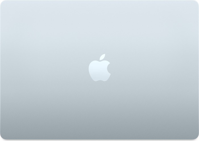Apple MacBook Air 15", Sky Blue, M4 - 10 Core CPU / 10 Core GPU, 24GB RAM, 2TB SSD, DE ([2025 / Z1HD / Z1HE / Z1HF])