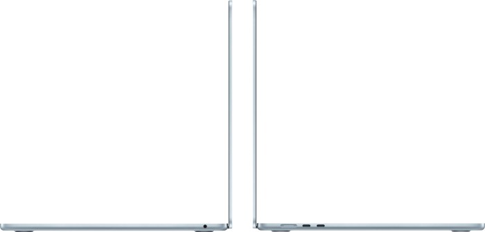 Apple MacBook Air 15", Sky Blue, M4 - 10 Core CPU / 10 Core GPU, 24GB RAM, 2TB SSD, DE ([2025 / Z1HD / Z1HE / Z1HF])