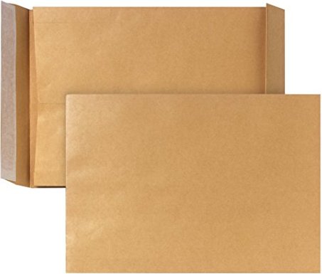 Bong Faltentasche B4 brown, 353x250x40mm, 200 pieces (00480332)