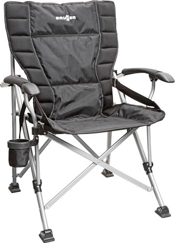 Brunner Raptor XL camping chair black/grey (0404015N.C03)