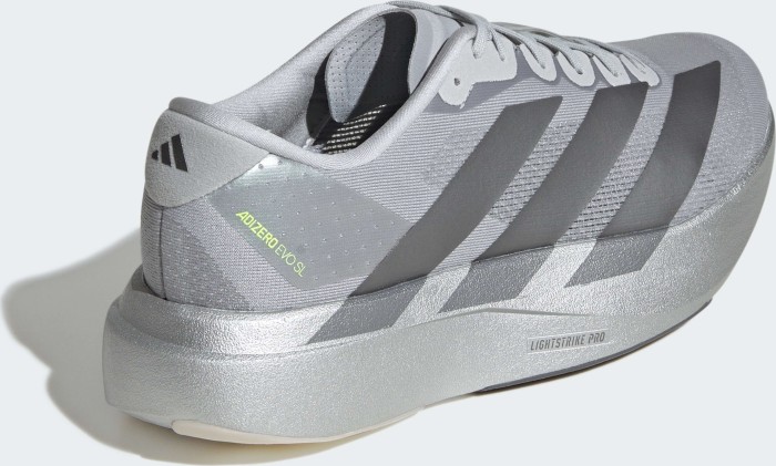adidas Adizero Evo SL silver metallic/iron metallic/halo silver (Herren) (JR3419)