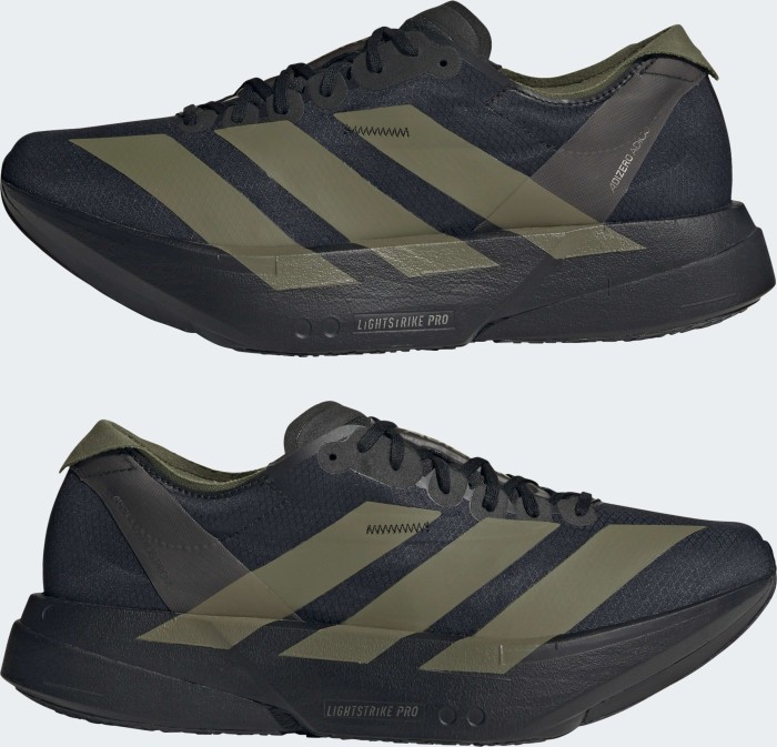 adidas Adizero Adios Pro 4 core black/focus olive/charcoal (Herren) (JP6314)