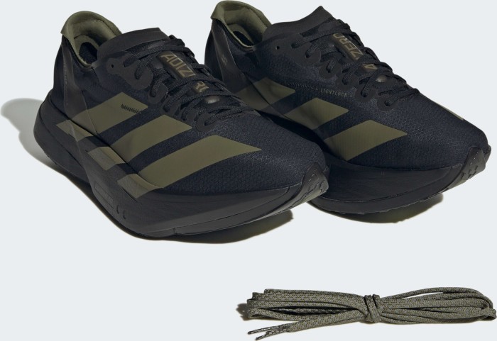 adidas Adizero Adios Pro 4 core black/focus olive/charcoal (Herren) (JP6314)
