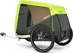 Croozer Dog XXL rain hood for Dog Tammo/Bruuno Bicycle Trailers lightning yellow (122200520)