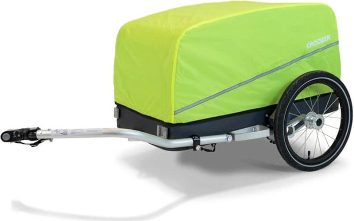 Croozer rain hood for Cargo M/Kalle Bicycle Trailers lightning yellow (122200120)