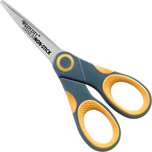 Westcott titanium Non-Stick multi purpose scissor, 130mm (E-33650 00)