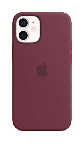 Apple iPhone 12 mini Silicone Case with MagSafe Plum (MHKQ3ZM/A)