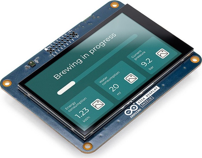 Arduino GIGA display Shield (ASX00039)