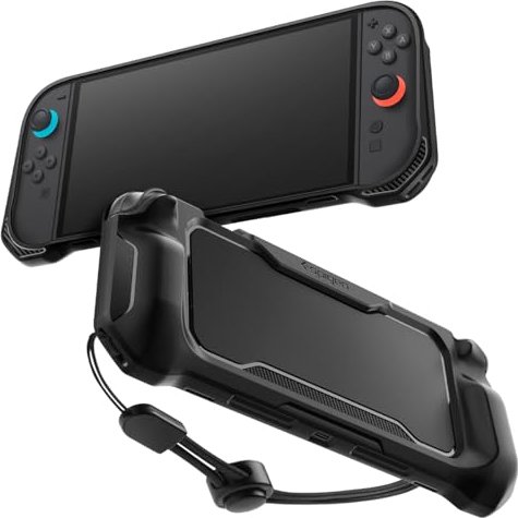 Spigen Rugged Armor Cover matte black (switch 2) (ACS09075)