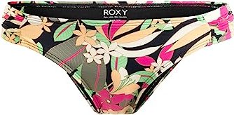 Roxy Printed Beach Classics Moderate Bikini-Hose anthracite/palm song (Damen) (ERJX404783-kvj8)