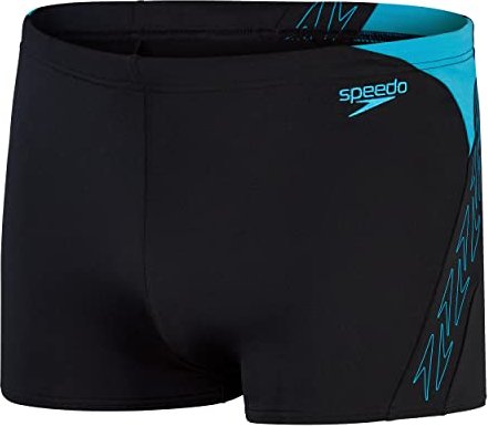 Speedo HyperBoom Panel Badehose schwarz/blau (Herren) (800302015147)