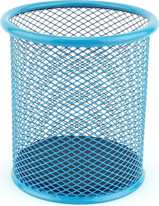 Leviatan metal pencil cup circular, blue (9982)