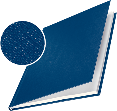 Leitz Buchbindemappe impressBIND A4 Hardcover, 7.0mm, blau, 10er-Pack (73910035)