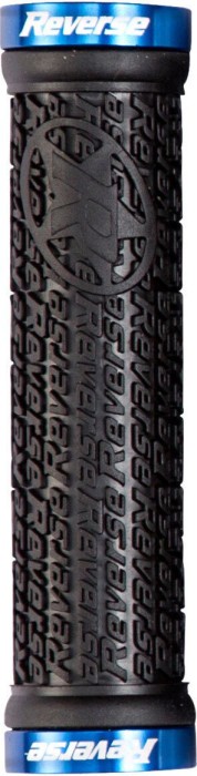 Reverse Stamp 30mm grips black/blue (30644)