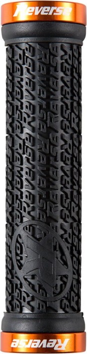 Reverse Stamp 30mm grips black/orange (30686)
