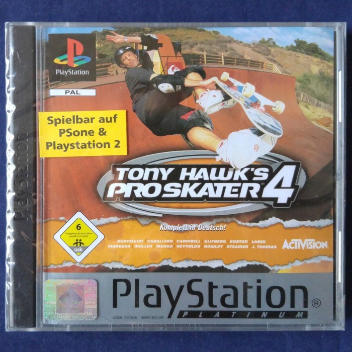 Tony Hawk's Pro Skater 4 (PS1)