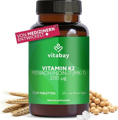 Vitabay Vitamin K2 Kapseln, 240 Stück