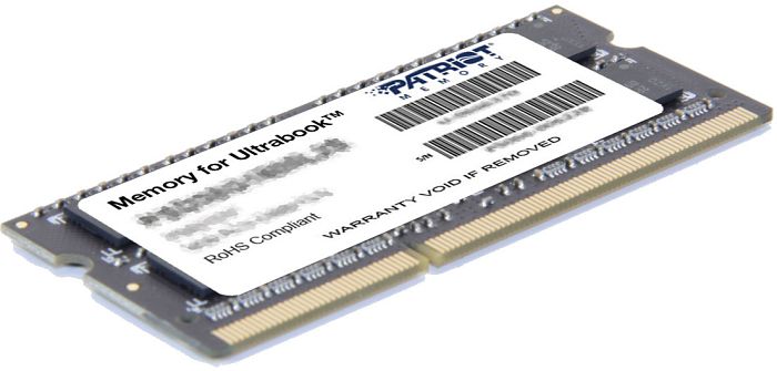Patriot Signature Line SO-DIMM 4GB, DDR3L-1600, CL11 (PSD34G1600L81S)