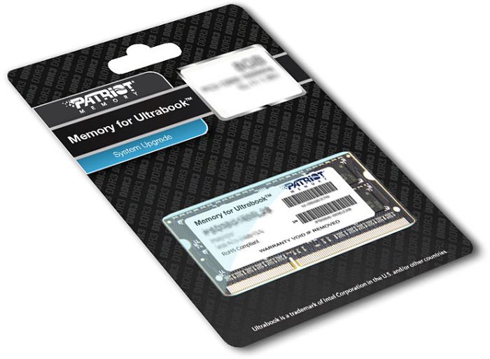 Patriot Signature Line SO-DIMM 4GB, DDR3L-1600, CL11 (PSD34G1600L81S)