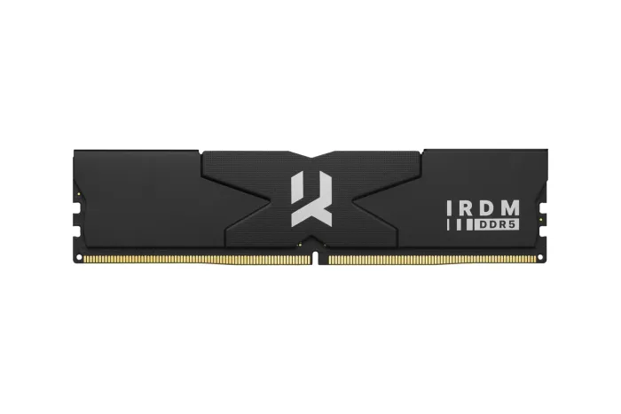 goodram IRDM BLACK SILVER DIMM Kit 32GB, DDR5-6400, CL32-38-38-78, on-die ECC (IR-6400D564L32S/32GDC)