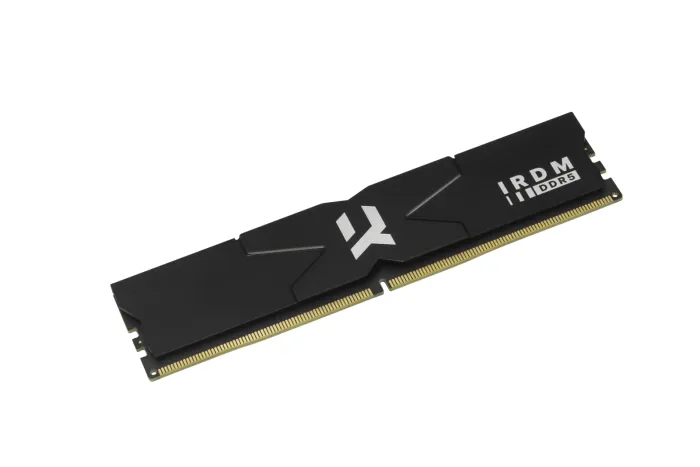 goodram IRDM BLACK SILVER DIMM Kit 32GB, DDR5-6400, CL32-38-38-78, on-die ECC (IR-6400D564L32S/32GDC)