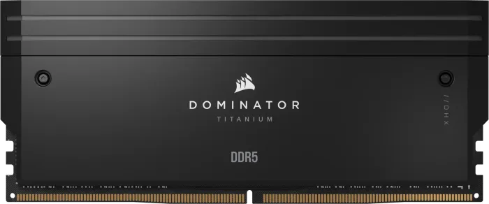 Corsair Dominator Titanium RGB schwarz DIMM Kit 32GB, DDR5-6000, CL30-36-36-76, on-die ECC (CMP32GX5M2B6000C30)