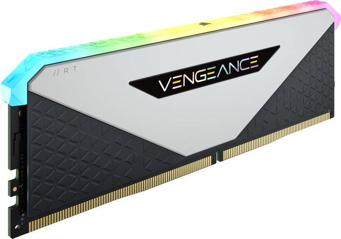 Corsair Vengeance RGB RT White DIMM Kit 64GB, DDR4-3200, CL16-20-20-38 (CMN64GX4M4Z3200C16W)